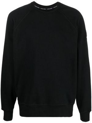 Canada Goose logo-patch detail sweatshirt - Black