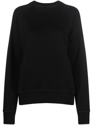 Canada Goose logo-patch long-sleeve sweatshirt - Black