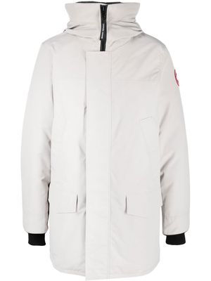 Canada Goose logo patch padded coat - Neutrals