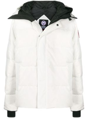 Canada Goose MacMillan hooded jacket - White