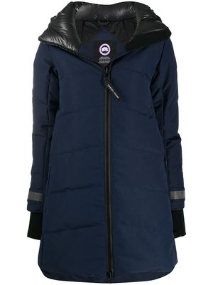 Canada Goose Merritt quilted mid-length parka - Blue