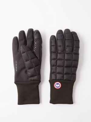 Canada Goose - Northern Glove Quilted Liner Gloves - Mens - Black
