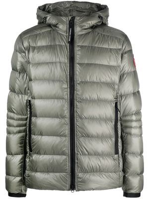 Canada Goose padded hooded down jacket - Green