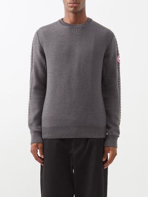 Canada Goose - Paterson Merino Sweater - Mens - Grey
