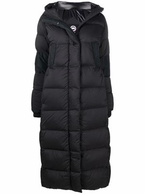 Canada Goose quilted-finish down coat - Black