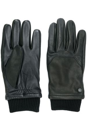 Canada Goose ribbed cuff gloves - Black