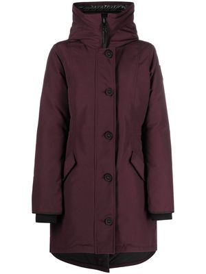 Canada Goose Rossclair padded down coat - Purple
