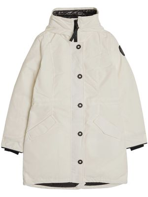 Canada Goose Rossclair padded hooded parka - White