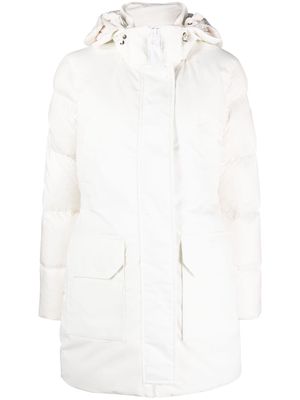 Canada Goose Trillium hooded parka jacket - White