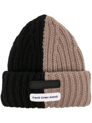 Canada Goose wool-cashmere knit hat - Black