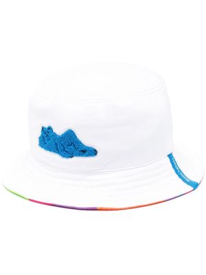 Canada Goose x Paola Pivi bear-motif bucket hat - White