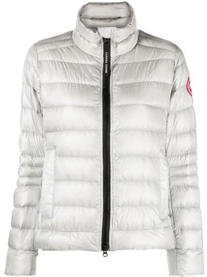 Canada Goose zip-fastening padded jacket - Silver