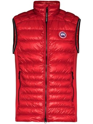 Canada Goose zip-up padded gilet - Red