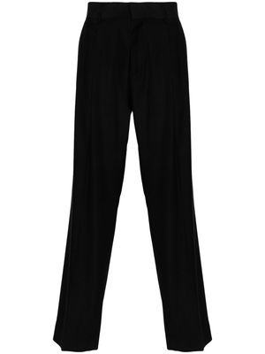 CANAKU mid-rise straight-leg trousers - Black