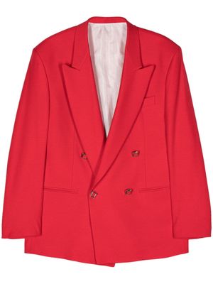 CANAKU single-breasted blazer - Red