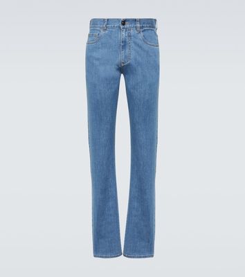 Canali 5-pocket straight jeans