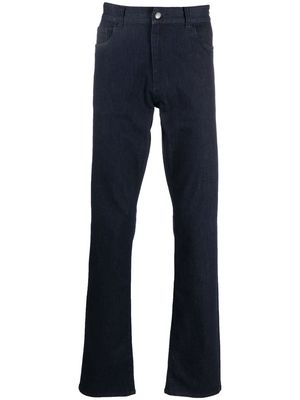 Canali bootcut mid-rise jeans - Blue