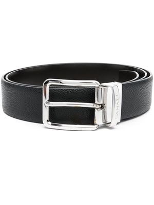 Canali buckled leather belt - Black