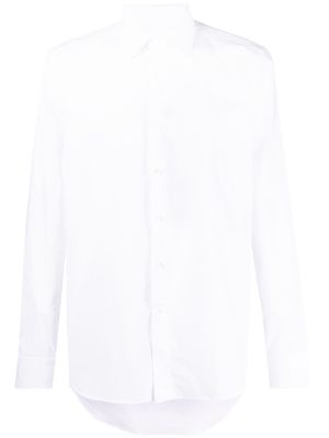 Canali Classic fitted shirt - White