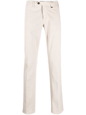Canali cotton chino trousers - Neutrals