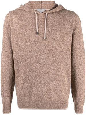 Canali drawstring pullover jumper - Brown
