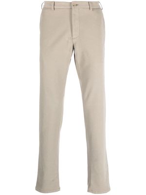 Canali mid-rise slim-fit chinos - Neutrals