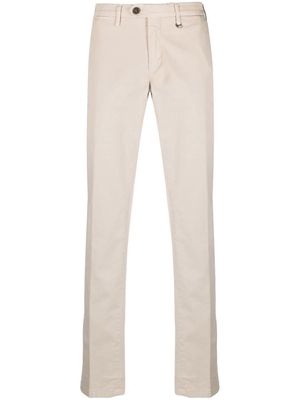 Canali mid-rise tailored trousers - Neutrals