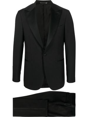 Canali single-breasted two-piece suit - Black