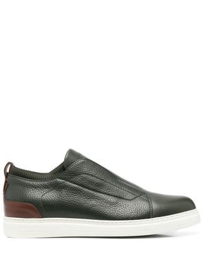 Canali slip-on low-top sneakers - Green