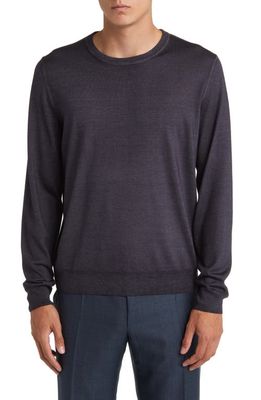 Canali Wool & Silk Sweater in Grey