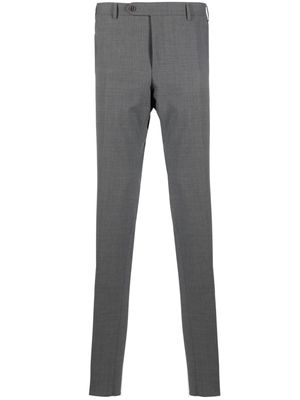 Canali wool-blend tailored trousers - Grey