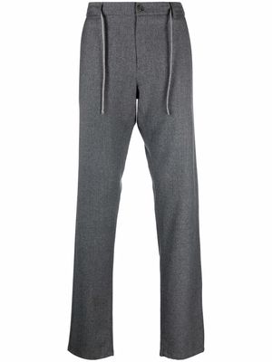 Canali wool track pants - Grey