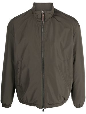 Canali zip-up lightweight jacket - Green