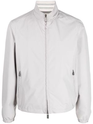 Canali zipped-up fastening jacket - Neutrals