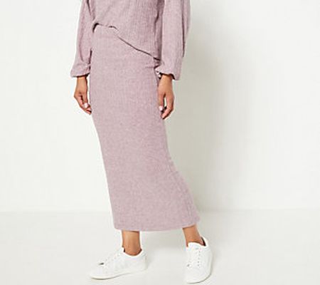 Candace Cameron Bure Regular Snowy Pointelle Pull-On Skirt