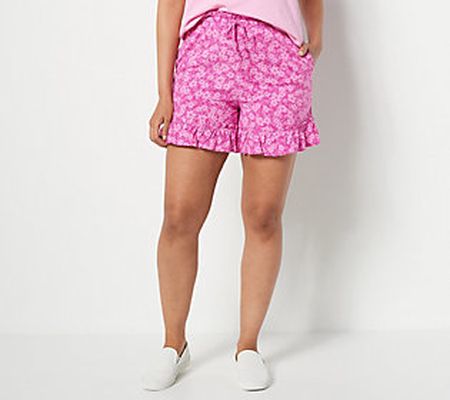 Candace Cameron Bure RegularShort with Ruffle Detail