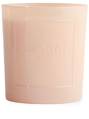 Cander Rose logo-embossed candle - Pink