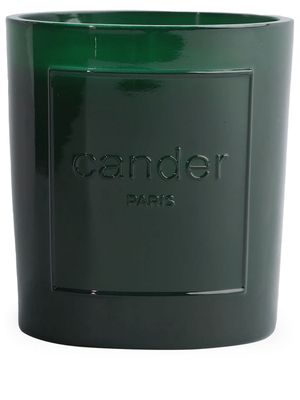 Cander Rue Vertbois logo-embossed candle - Green
