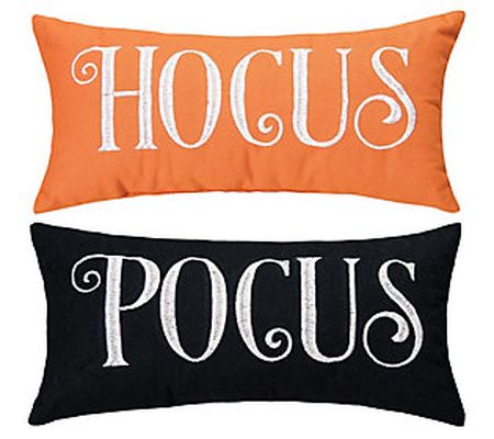 C&F Home 6 x 12 Hocus Pocus Reversible Petite Throw Pillow