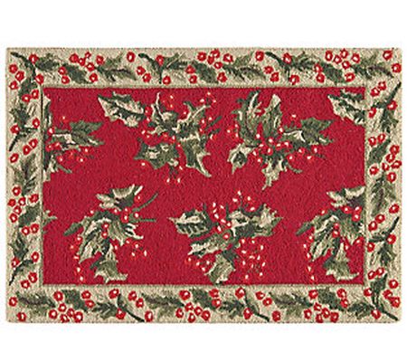 C&F Home Holly Red Rug