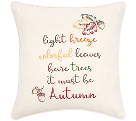 C&F Home It Must Be Autumn Pillow