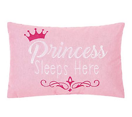 C&F Home Princess Sleeps Here Pillow