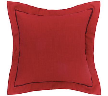 C&F Home Scarlet Flange Pillow