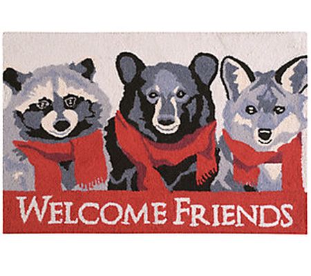 C&F Home Welcome Friends Rug