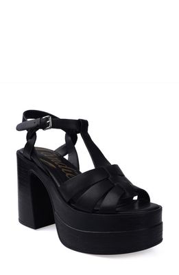 Candie's Arlet Platform Sandal in Black 