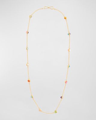 Candies Chain and Stone Necklace