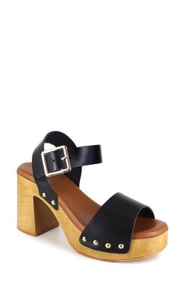 Candie's Deborah Platform Sandal in Black 