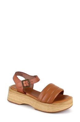 Candie's Elisa Platform Sandal in Tan