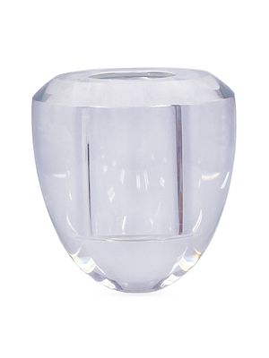 Candle Sticks Crystal Glass Vase - Clear - Clear