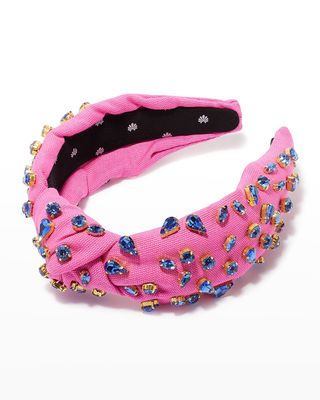 Candy Jeweled Knot Headband